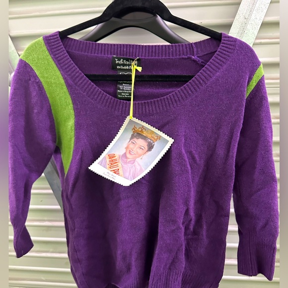 Trust Fund Baby 100% Cashmere Medium - Picture 1 of 9